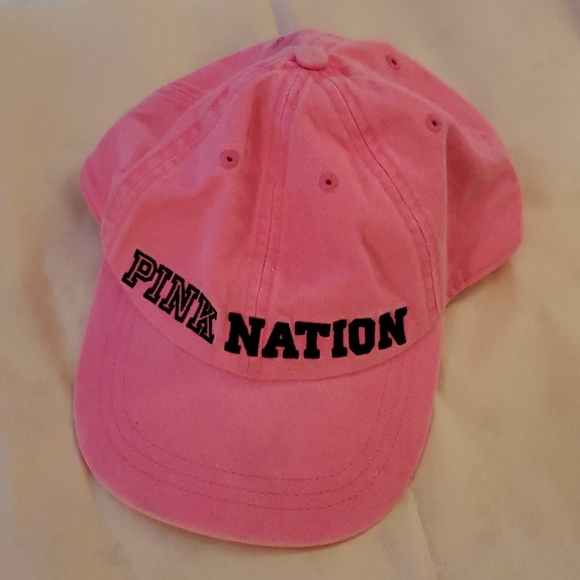 PINK Victoria's Secret Accessories - PINK Victoria's Secret hot pink denim cap PINK Victoria's Secret Accessories - PINK Victoria's Secret hot pink denim cap